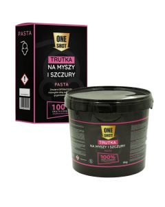 One Shot Trutka na myszy i szczury - pasta 5 kg