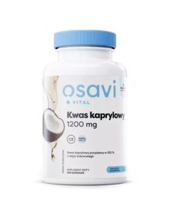Osavi Kwas Kaprylowy, 1200mg - 120 softgels