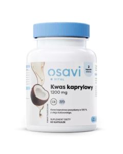 Osavi Kwas Kaprylowy, 1200mg - 60 softgels