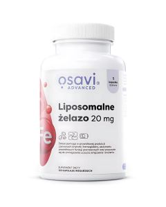 Osavi Liposomalne Żelazo - 20mg - 120 vegan caps