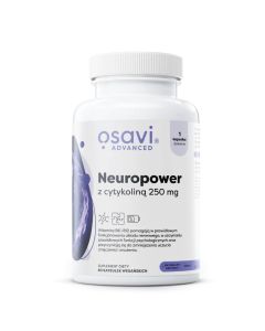 Neuropower z cytykoliną 250 mg OSAVI - 60 kapsułek wegańskich