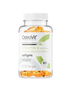 OstroVit Witamina E Naturalny Kompleks Tokoferoli 90 kapsułek