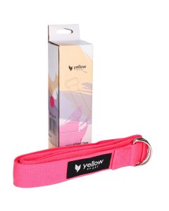 Pasek do jogi yellowSTRAP Yoga-Różowy