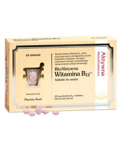 Pharma Nord BioAktywna Witamina B12 - 60 tabletek do ssania