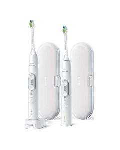 Philips Szczoteczka Protective Clean 6100 WHITE 2-pack HX6877/34 - 2 sztuki 