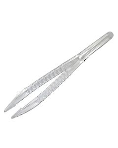 Jednorazowa, przezroczysta pinceta 12,5 cm – sterylność i precyzja