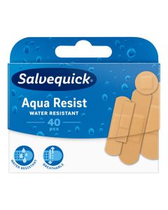 SALVEQUICK plastry Aqua Resist 40 szt. MIX