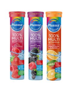 PLUSSSZ 100% Multiwitamina - 20 tabletek