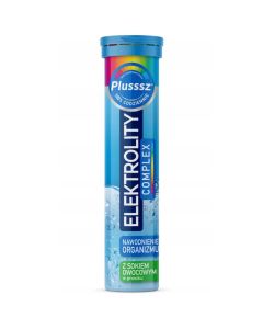 PLUSSSZ - Elektrolity Complex - 20 tabletek musujących