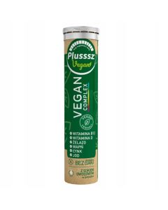 PLUSSSZ - VEGAN Complex - 20 tabletek musujących