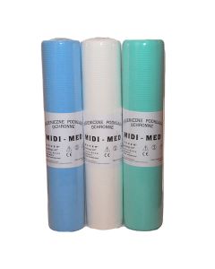 Podkład higieniczny ochronny z warstwą folii, 50cm x 50mb - Biały