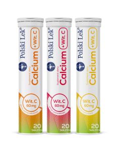 POLSKI LEK Calcium + Wit. C
