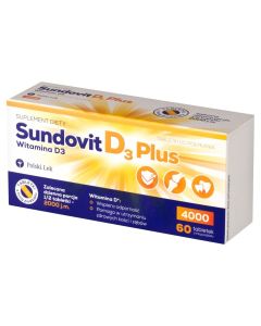 SundovitD3 Plus - 60 tabletek