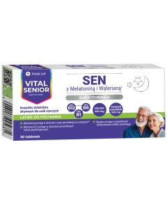 Suplement diety Vital Senior Sen Polski Lek 30 tabletek - opak.