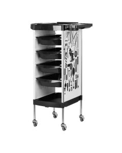 Pomocnik fryzjerski Gabbiano X11-9 biały grafika