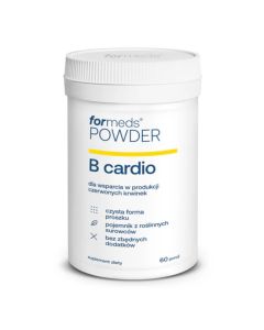 POWDER B cardio – Suplement diety z witaminami B6, B12 i kwasem foliowym