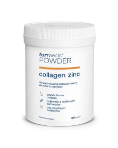 POWDER collagen zinc – Kolagen i cynk dla zdrowia kości i skóry