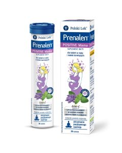 POLSKI LEK Prenalen Positive Mama, 20 tabletek musujących