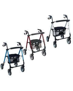 ARmedical Podpórka rehabilitacyjna 4-kołowa aluminiowa PRESTIGE AR-006