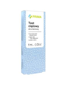 PRIMA Test ciążowy strumieniowy 1 sztuka