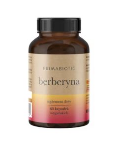 Berberyna HCL 400 mg – 60 kapsułek | Naturalne wsparcie metabolizmu