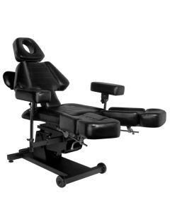 Fotel elektryczny do tatuażu Pro Ink 606 czarny