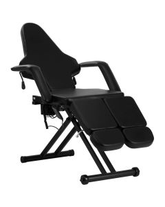Fotel elektryczny do tatuażu Pro Ink 610 czarny