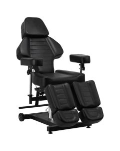 Fotel hydrauliczny do tatuażu Pro Ink 601A czarny