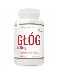 Ekstrakt z głogu 500 mg Progress Labs - 90 kapsułek