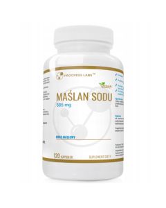 Best Store Progress Labs Maślan Sodu 585mg - 120 kapsułek