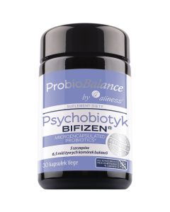Aliness - ProbioBALANCE, Psychobiotyk BIFIZEN 6,5 mld - 30 vege kapsułek