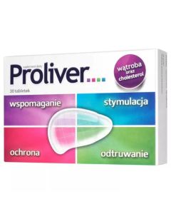 Proliver, tabletki, 30 sztuk