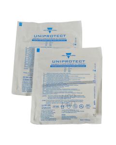 Rękawice chirurgiczne lateksowe pudrowane UNIPROTECT/MEDISMART jałowe, 1 para-7,0
