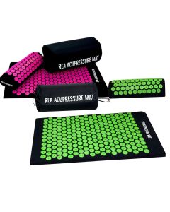 Rea Tape Acupressure Mat, Mata rehabilitacyjna z poduszką do masażu stóp pleców karku