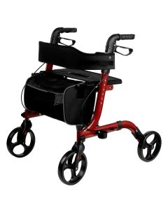 Reha Fund Chodzik czterokołowy Lizbona Premium 620 czerwony