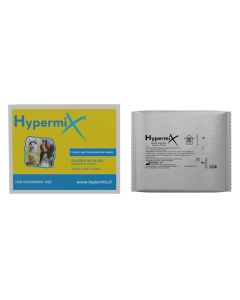 RI.MOS. Hypermix Opatrunek pokryty żelem na rany dla zwierząt 10x10 cm - 15 sztuk, pakowane oddzielnie