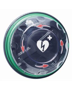 Rotaid Kapsuła wewnętrzna Transparent Green z zielonym paskiem i czerwonymi strzałkami