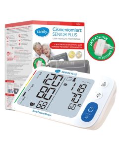 Ciśnieniomierz Senior PLUS z zasilaczem