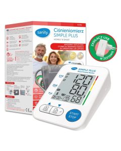 Ciśnieniomierz Simple PLUS z zasilaczem