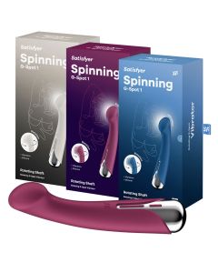 Satisfyer Spinning G-Spot 1 – Wibrator punktu G z rotacją i wibracją