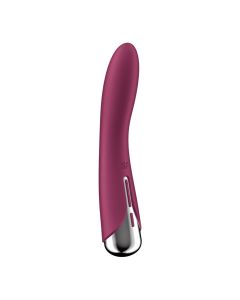 Wibrator do stymulacji punktu G Satisfyer Spinning Vibe 1 - czerwony