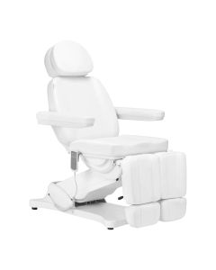 Sillon Elektryczny fotel kosmetyczny SILLON CLASSIC 2 silniki pedi biały
