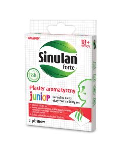 STADA PHARM SINULAN FORTE JUNIOR, plaster aromatyczny - 5 sztuk