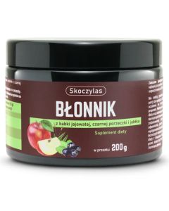 Skoczylas Błonnik z babki jajowatej, czarnej porzeczki i jabłka - 200g