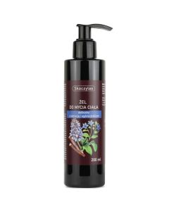 Delikatny żel do mycia ciała z lukrecją i ogórecznikiem – 200 ml