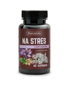 Skoczylas NA STRES ashwagandha, szafran, kozłek lekarski
