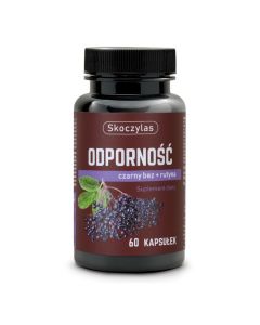 Skoczylas Odporność Czarny Bez + Rutyna - 60 Kapsułek