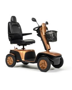 Skuter elektryczny czterokołowy Vermeiren Kuarz - Perłowy pomarańczowy