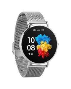 Garett Smartwatch Verona srebrny stalowy
