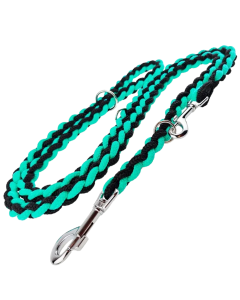 SMYCZ PLECIONA REGULOWANA MIĘTOWO-CZARNA